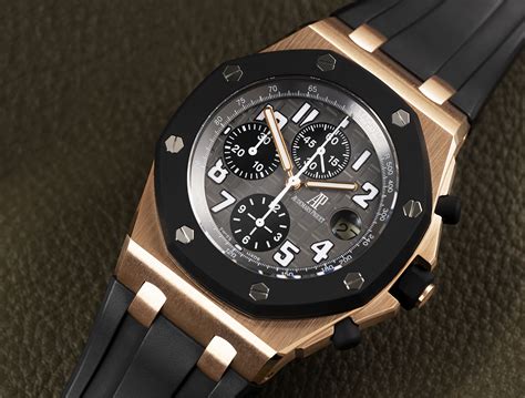 audemars piguet royal oak offshore rose gold rubber clad|piguet royal oak offshore price.